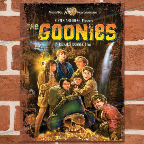 Vintage Collectible Signs - GOONIES Movie Metal Signs Man Cave