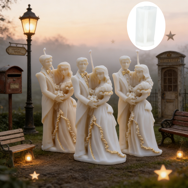 Bride and Groom Silicone Mold  – Vintage Things Collection Bewertung und Preis