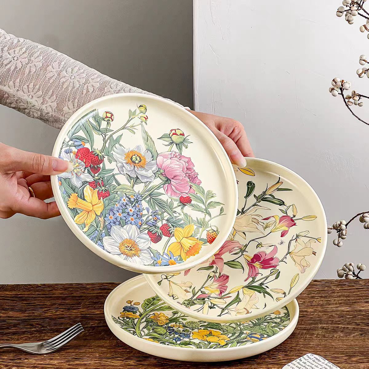 Creative Romantic Floral Ceram – Vintage Collectible Dishes Bewertung und Preis