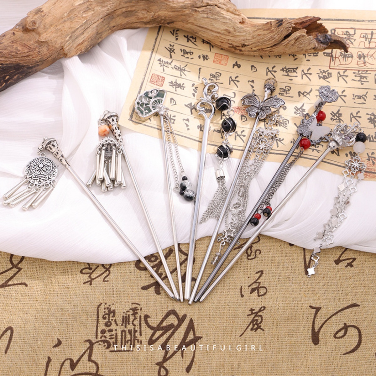 Elegant Women's Hairpin Antiqu – Vintage Collectible Item Bewertung und Preis