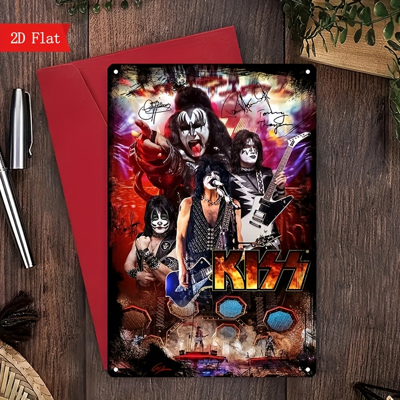 KISS Band Retro Metal Tin Sign – Vintage Collectible Signs Bewertung und Preis