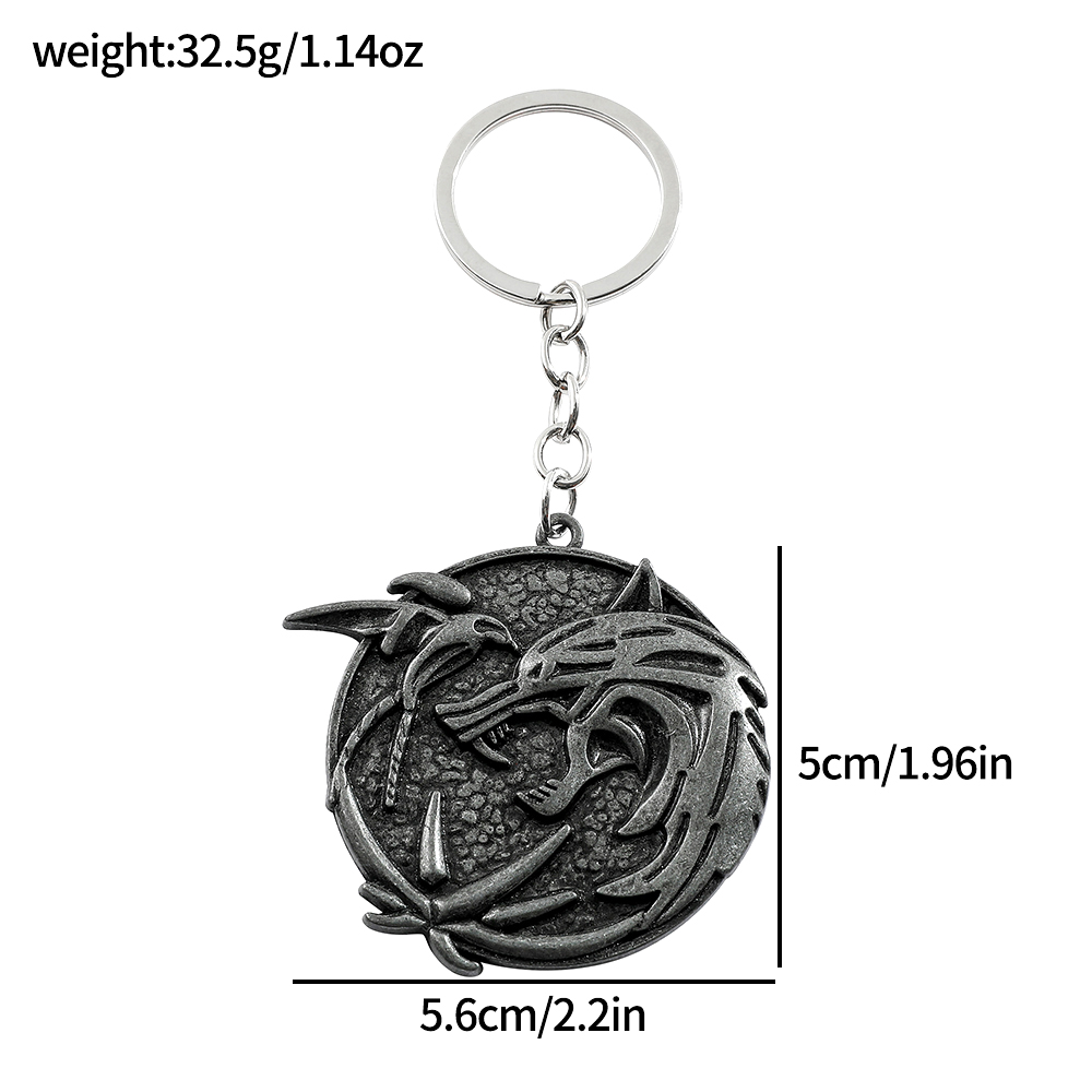 Vintage Wolf Head Keychain Gam – Vintage Collector Bewertung und Preis