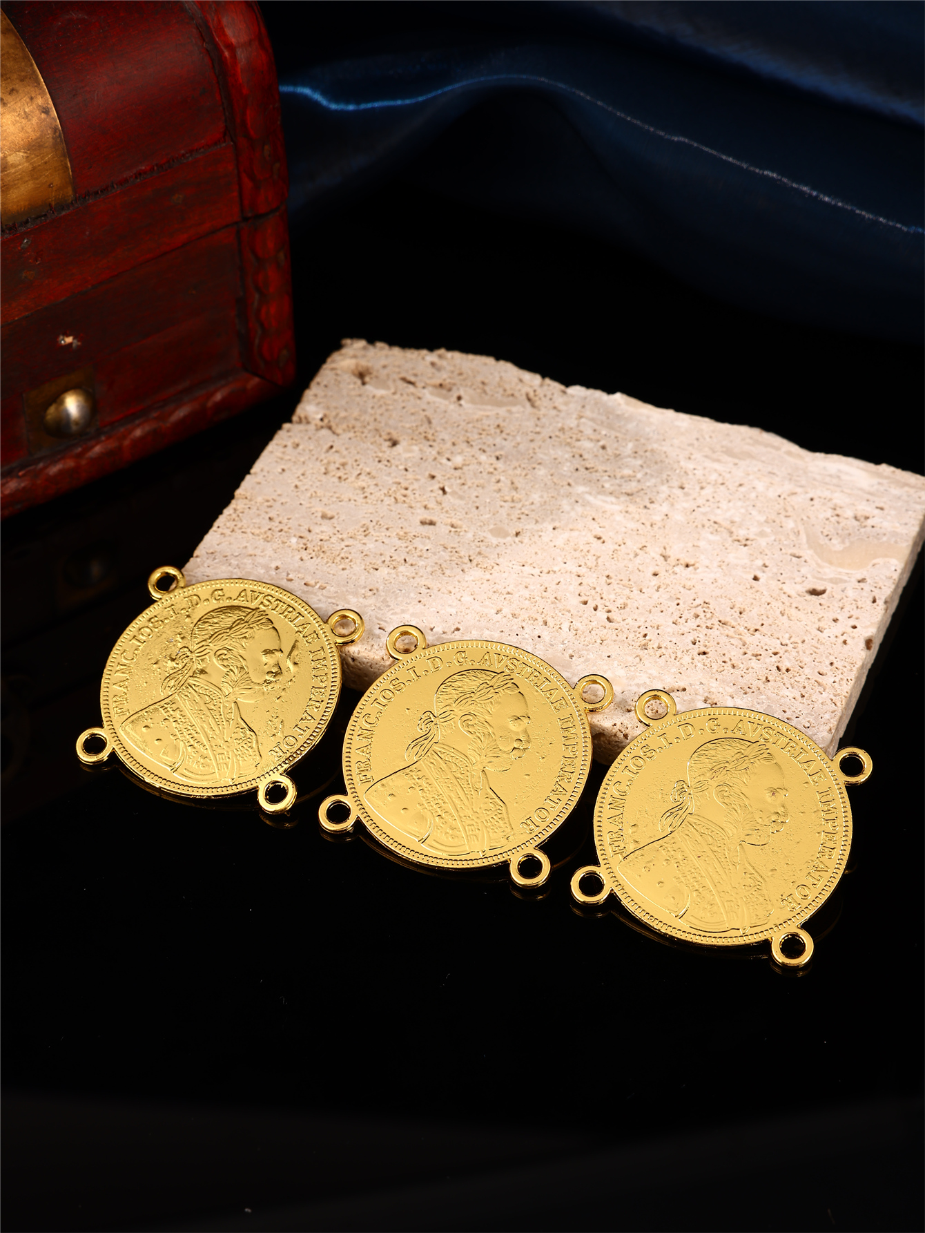 Coin-Shaped Diy Handmade Acces – Vintage Collector Bewertung und Preis