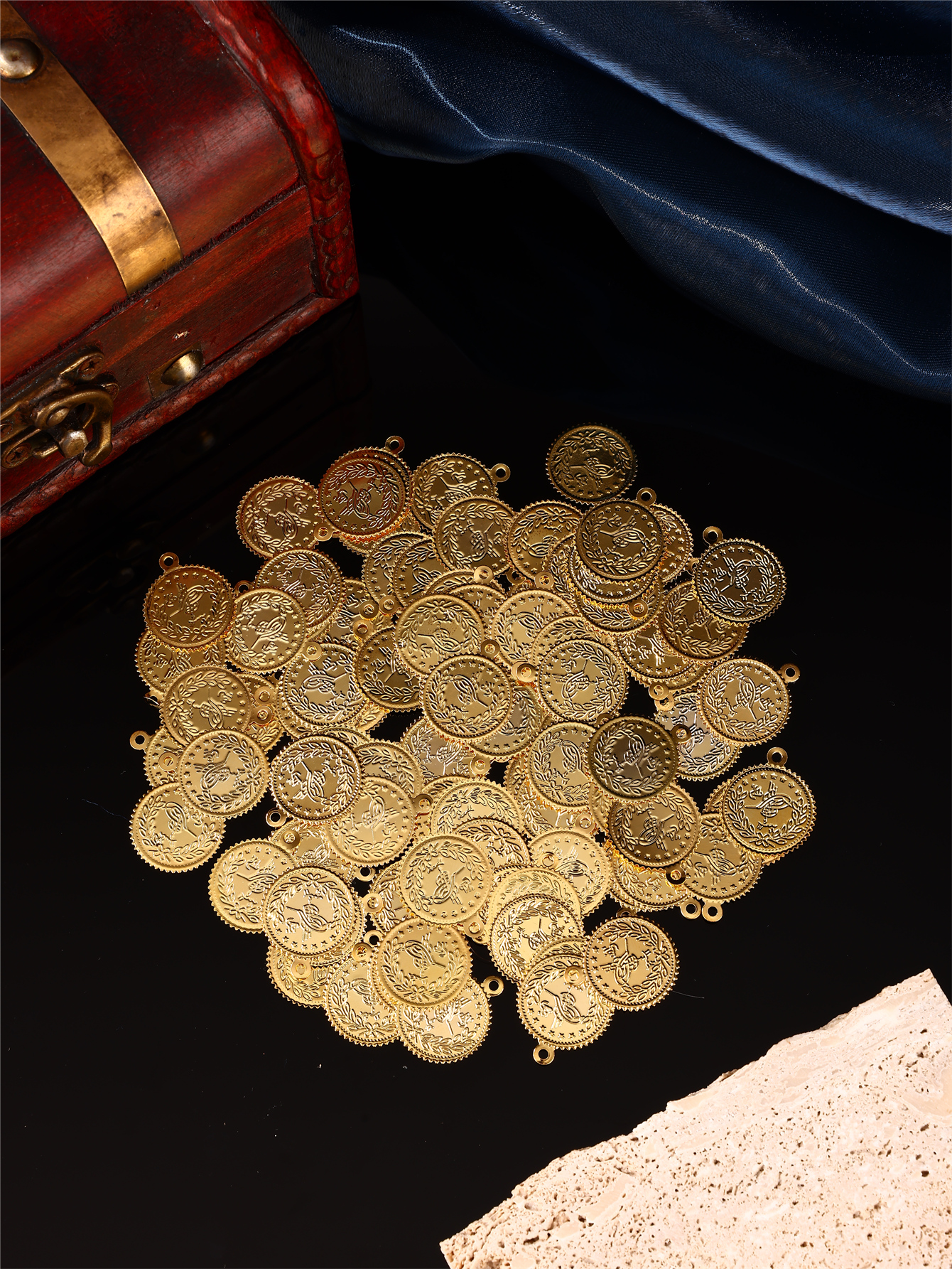 Coin-Shaped Diy Handmade Acces – Vintage Collector Bewertung und Preis