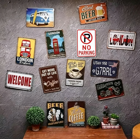No Trespassing We;re Tired of  – Vintage Collectible Signs Bewertung und Preis