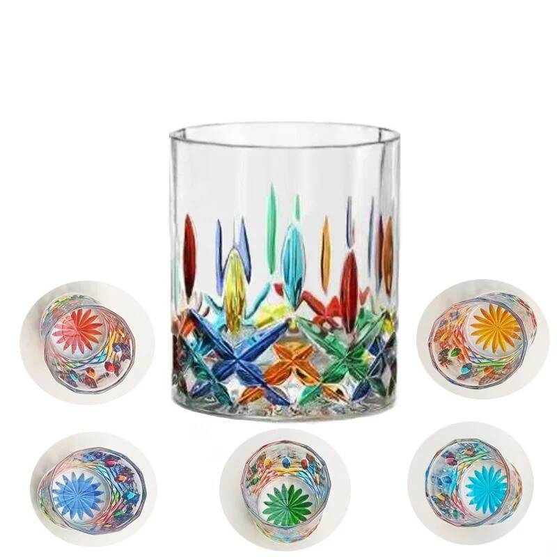 Designer Cup Colorful Jewelry  – Vintage Collectible Glass Bewertung und Preis