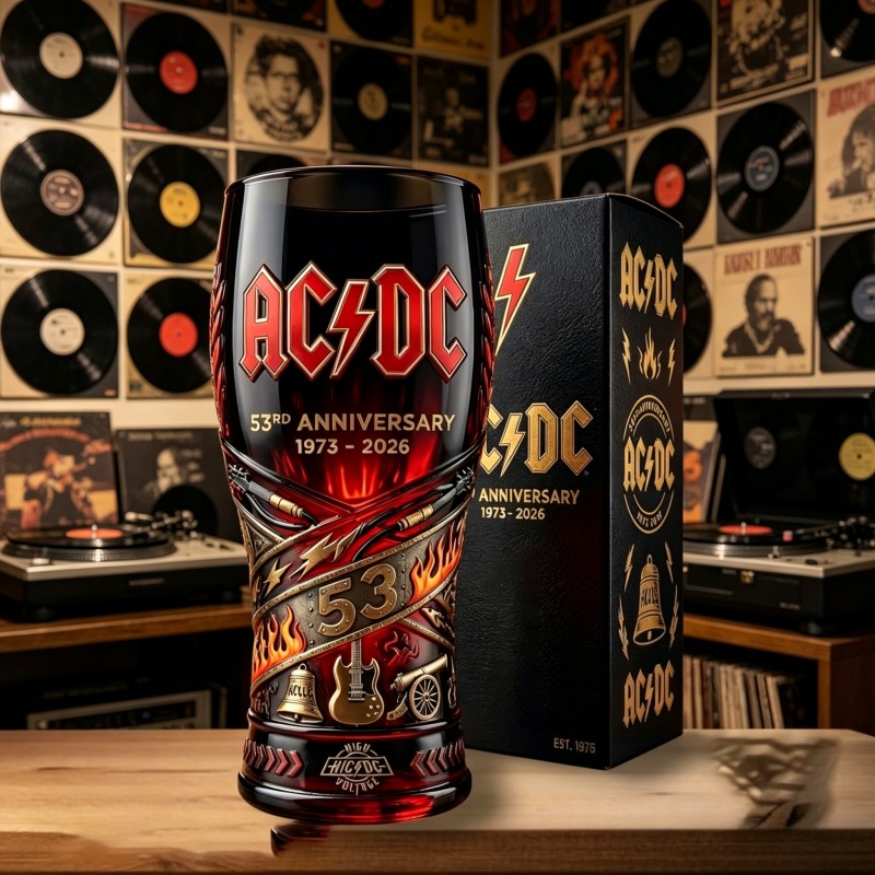 RURUYA AC/DC 53rd Anniversary  – Vintage Collectible Glass Bewertung und Preis