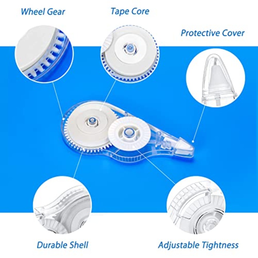 White Correction Tape 10 Pack, – Instant Film Pack Bewertung und Preis