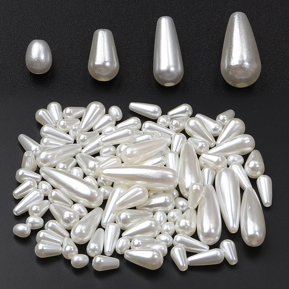 30-500pcs/lot Biege Waterdrop  – Vintage Collector Bewertung und Preis