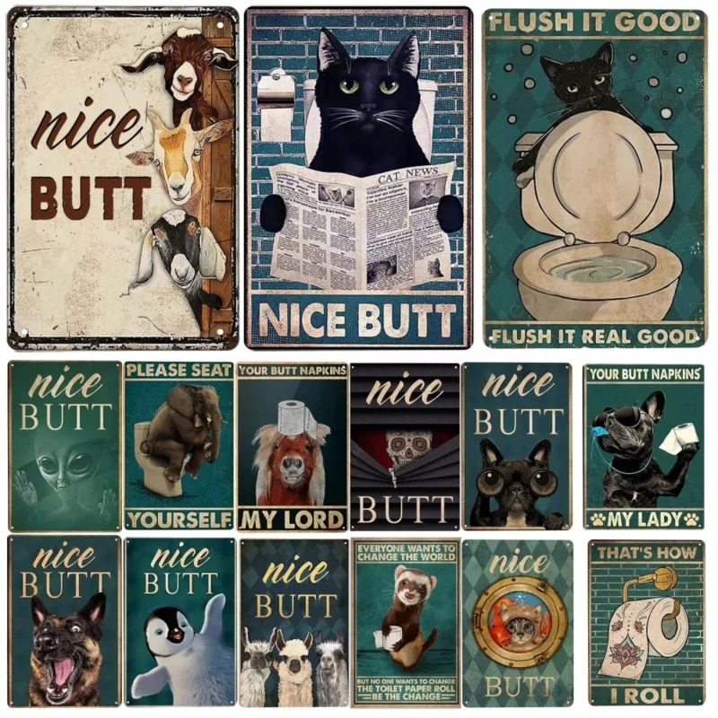Metal Tin Sign Poster Nice But – Vintage Collectible Signs Bewertung und Preis
