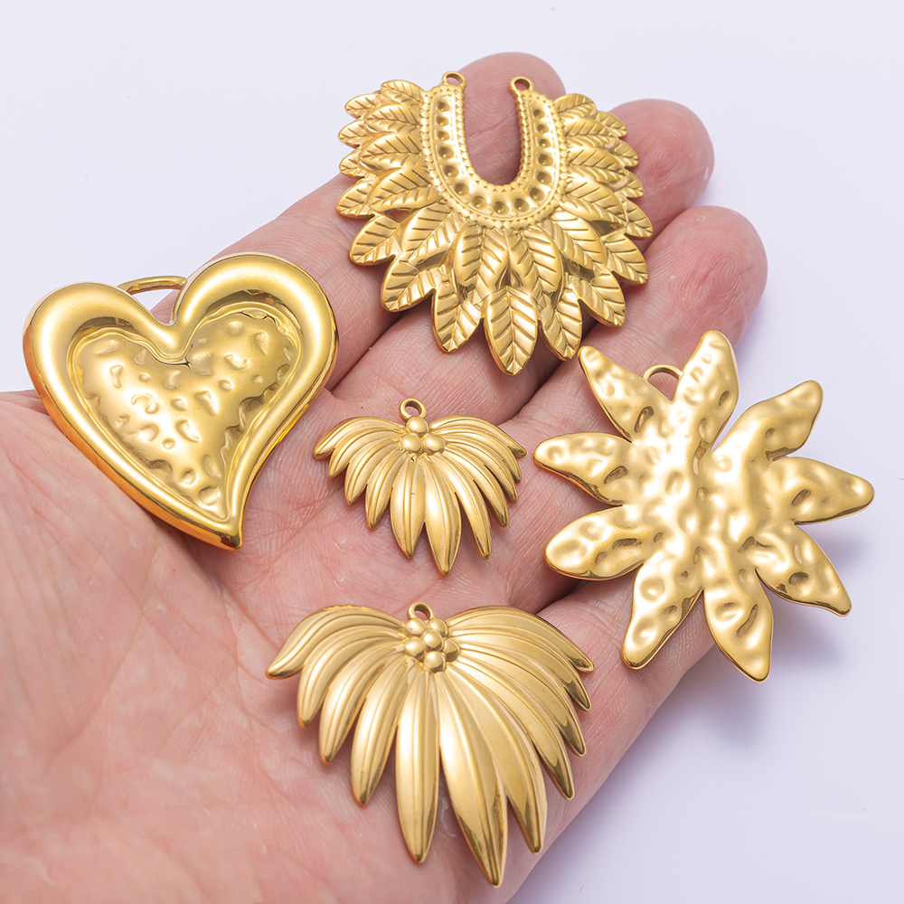 2pcs Gold Stainless Steel Hear – Vintage Collector Bewertung und Preis