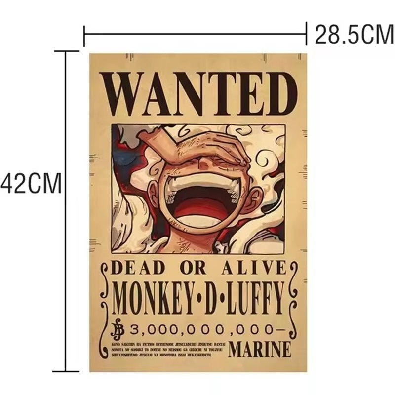 Anime One Piece Bounty Wanted  – Vintage Things Collection Bewertung und Preis