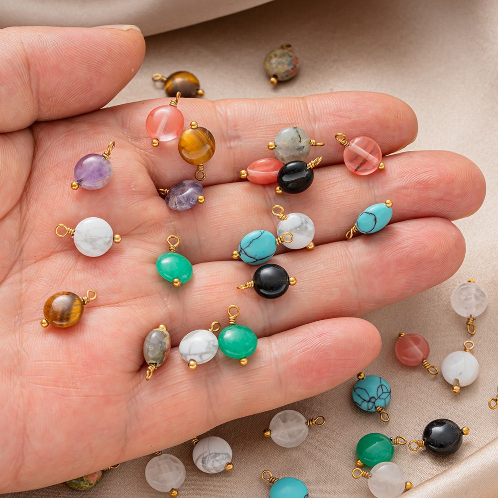 5pcs Pink Crystal Stone Bead P – Vintage Collector Bewertung und Preis