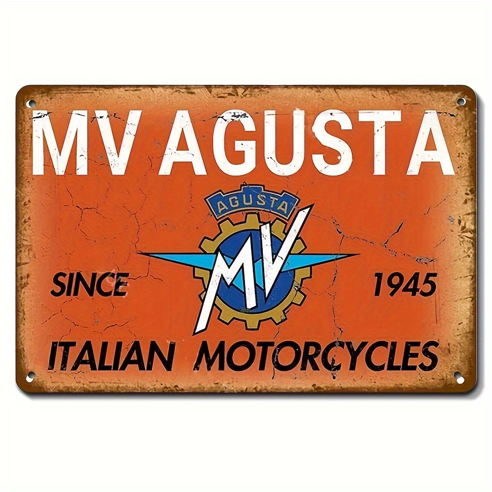 Vintage MV Agusta Italian Moto – Vintage Collectible Signs Bewertung und Preis