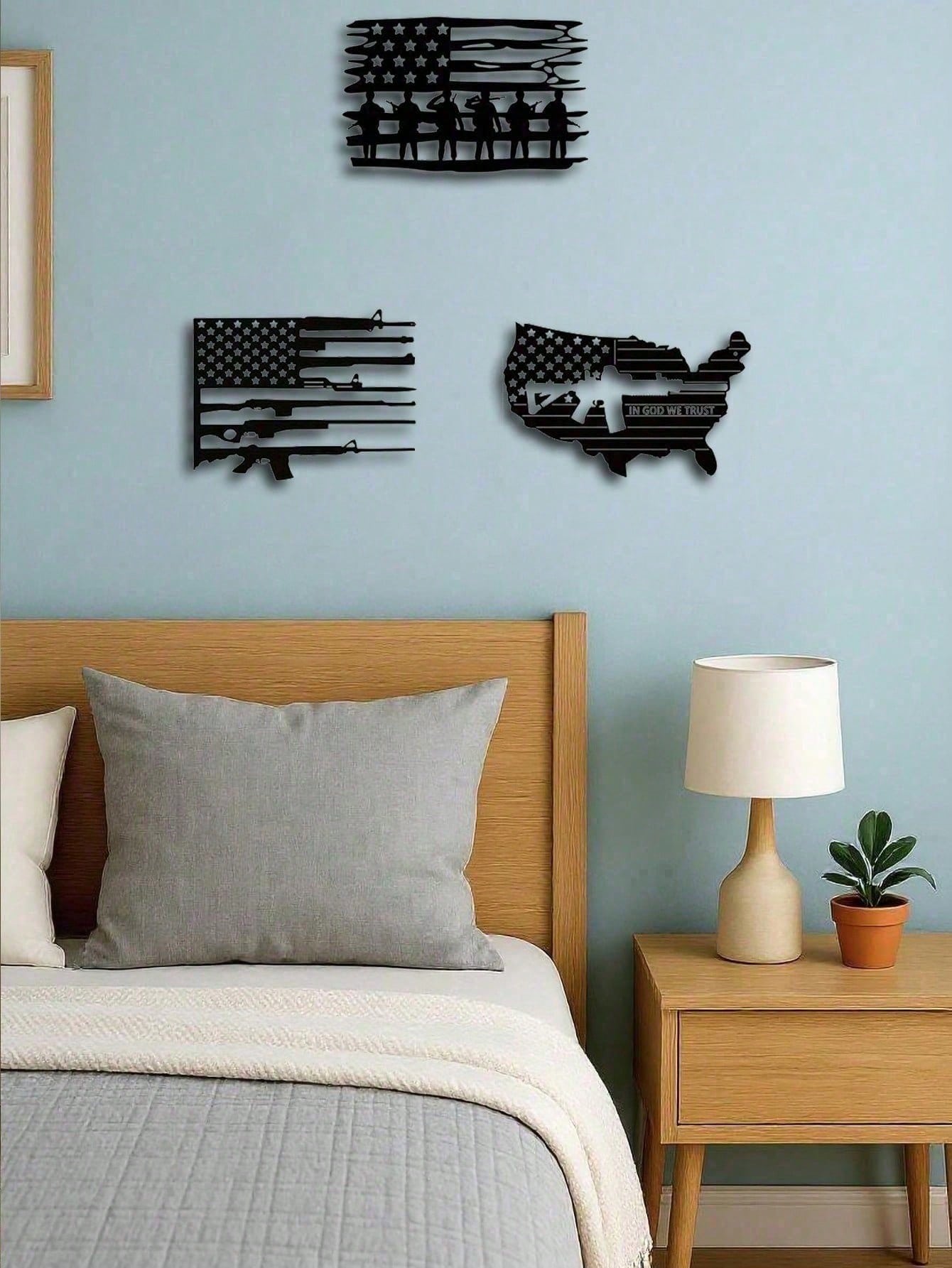 Vintage 3 Piece American Flag  – Vintage Things Collection Bewertung und Preis