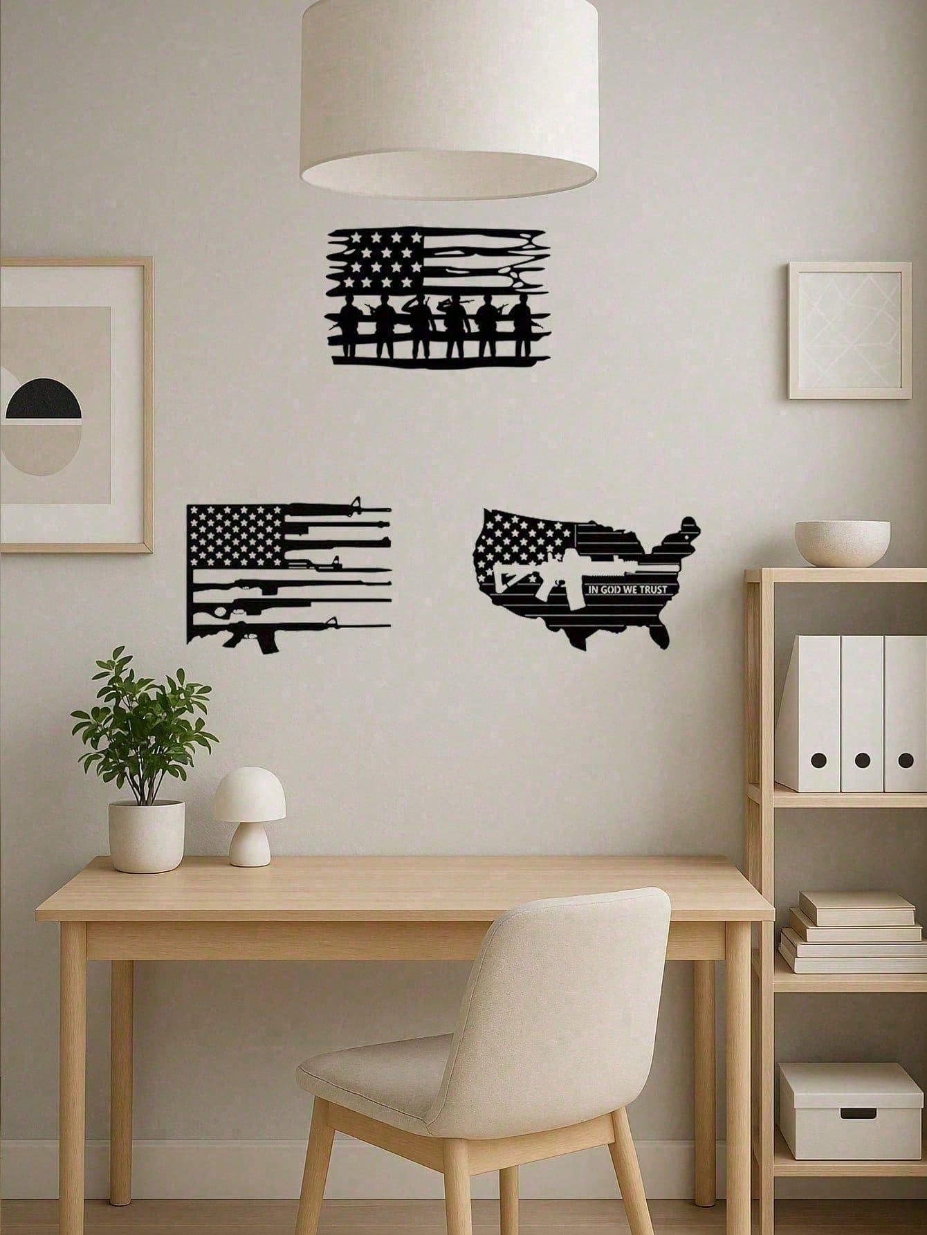 Vintage 3 Piece American Flag  – Vintage Things Collection Bewertung und Preis