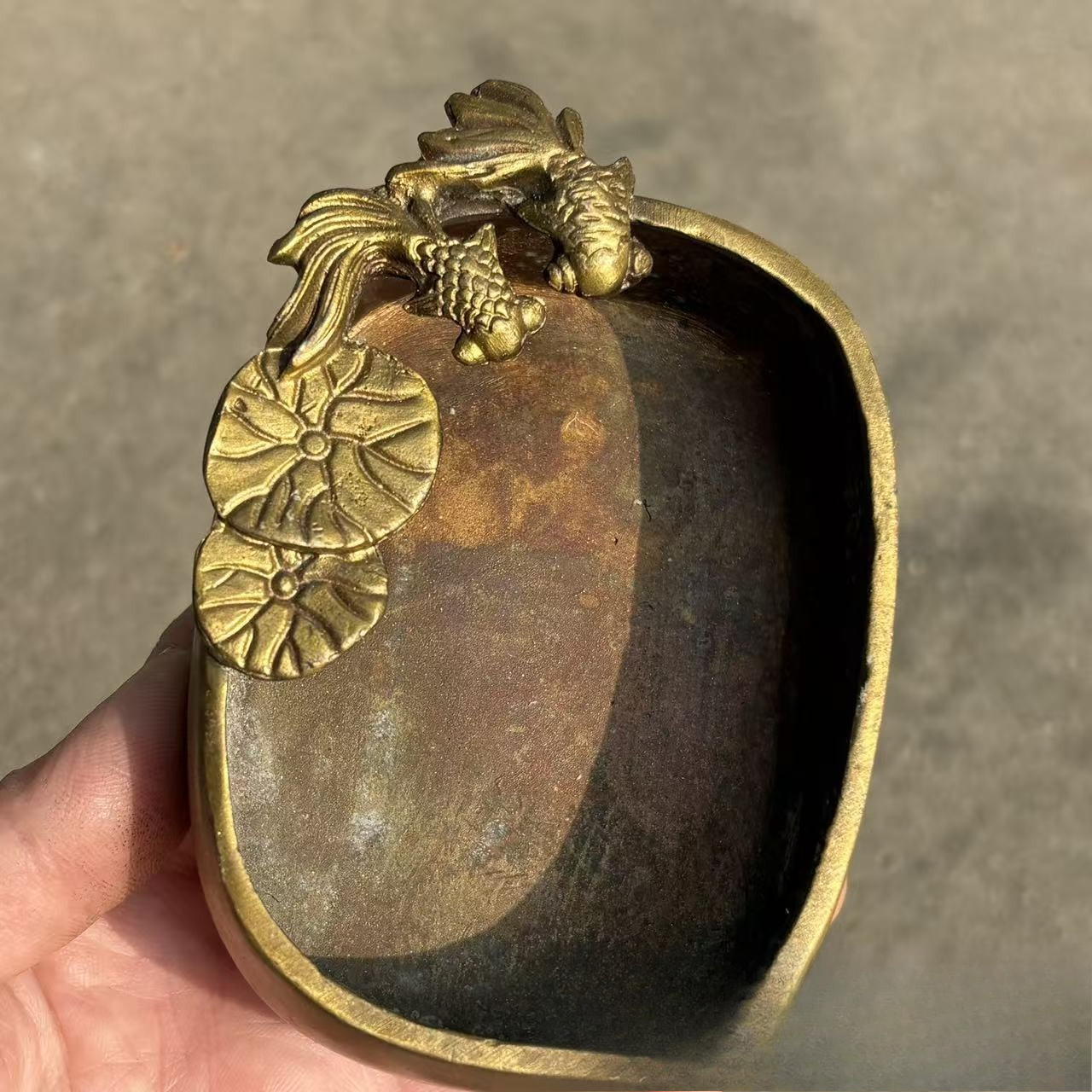 Vintage Brass Storage Dish, Go – Vintage Collectible Dishes Bewertung und Preis
