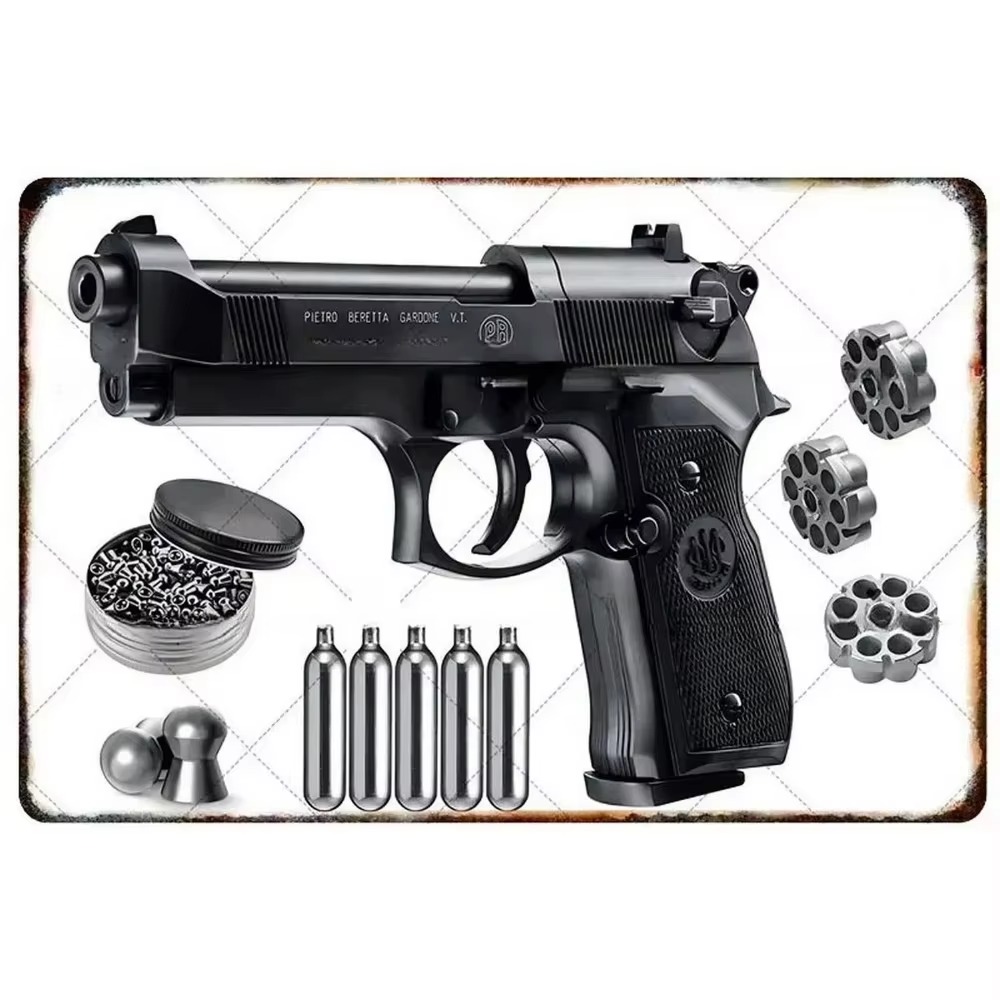 Vintage Retro Airsoft Pistol M – Vintage Collectible Signs Bewertung und Preis
