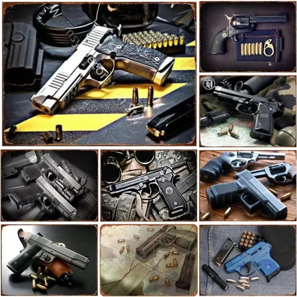 Vintage Retro Airsoft Pistol M – Vintage Collectible Signs Bewertung und Preis